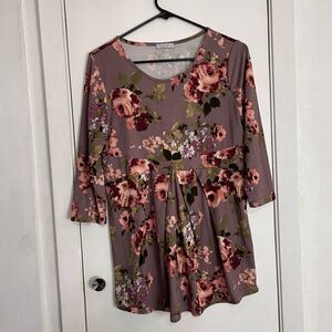 La clef floral dress